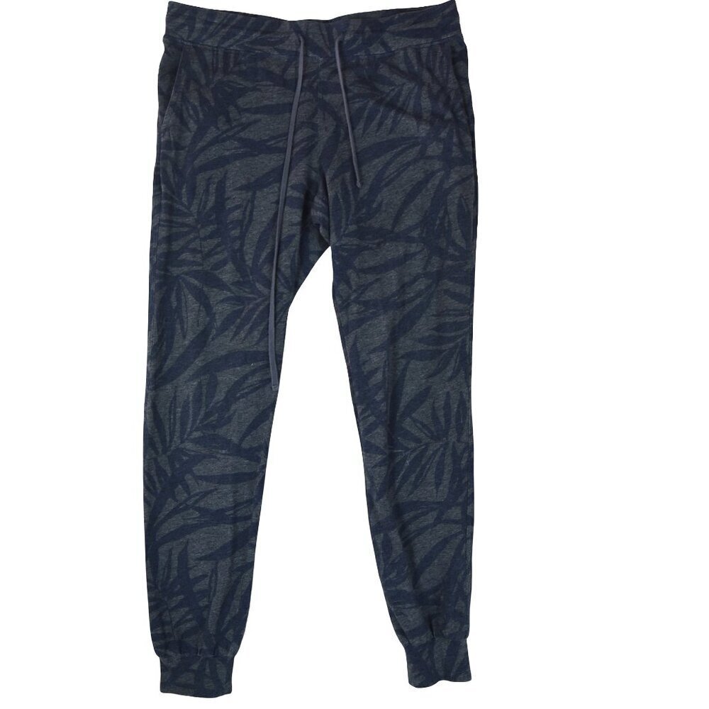 Tommy Bahama Joggers M Palm Print Resortcore Cozy Modal Blend Sweatpants